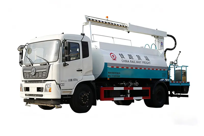 Støvdæmpningsvogn til jernbane